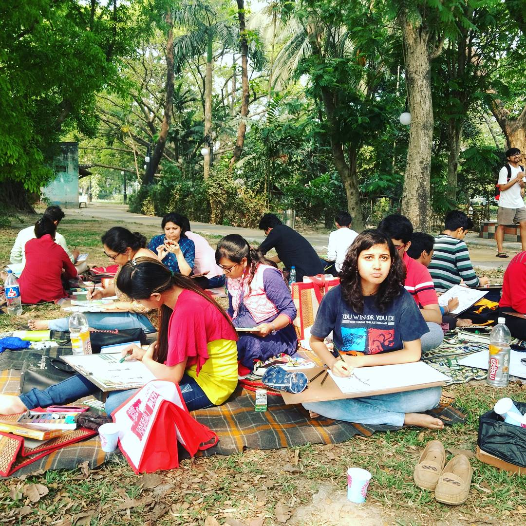 Outdoor Art Camp at Anthelion School of Art